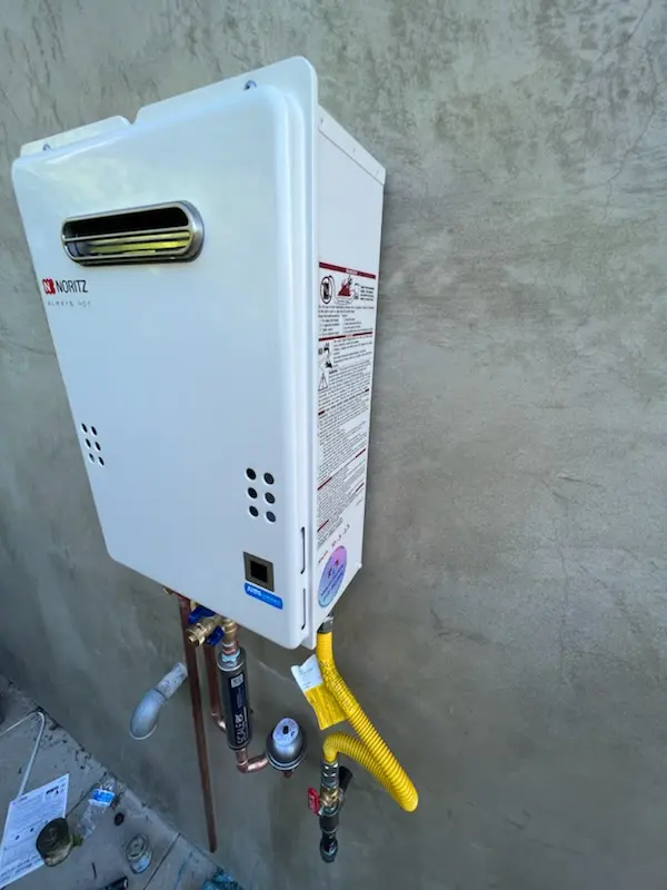 Tankless water heater installation for Paisley homes